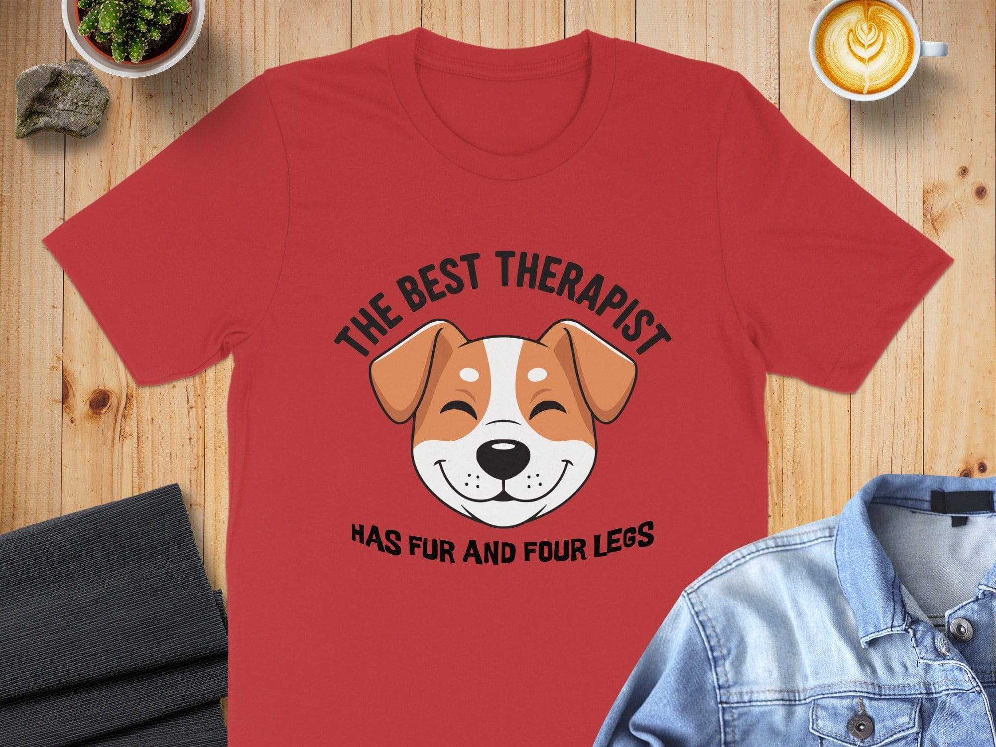The Best Therapist Has Fur And Four Legs T-Shirt