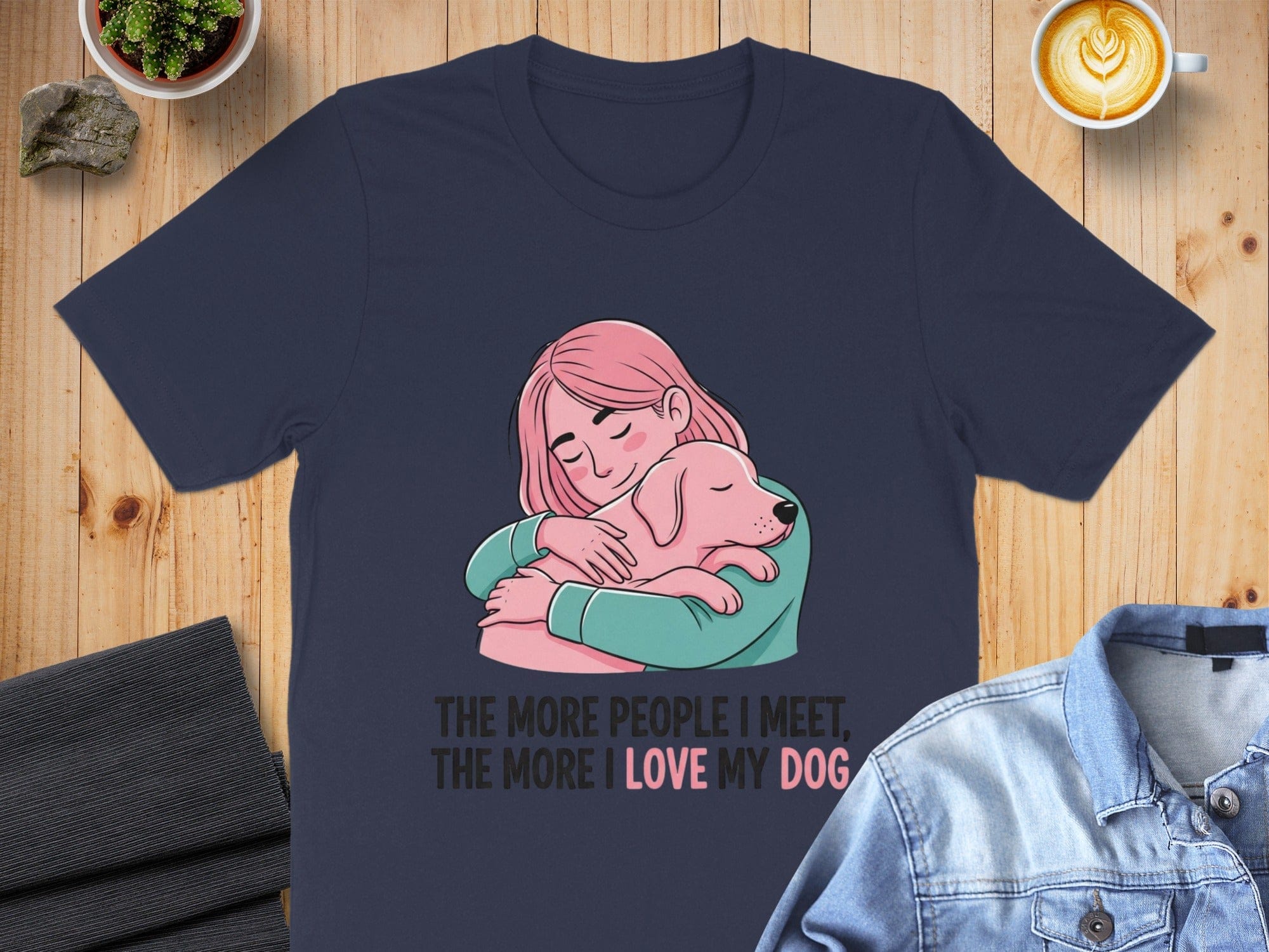 The More People I Meet The More I Love My Dog product