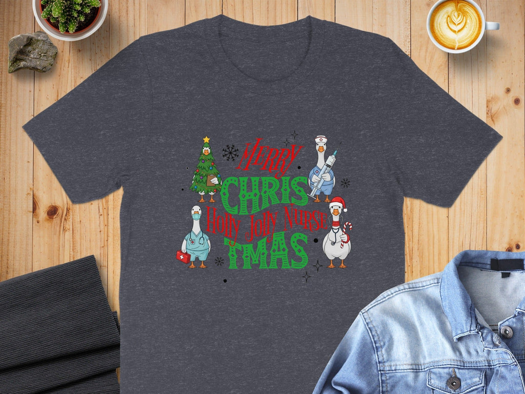 Merry Christmas Holy Jolly Nurse Shirt Product