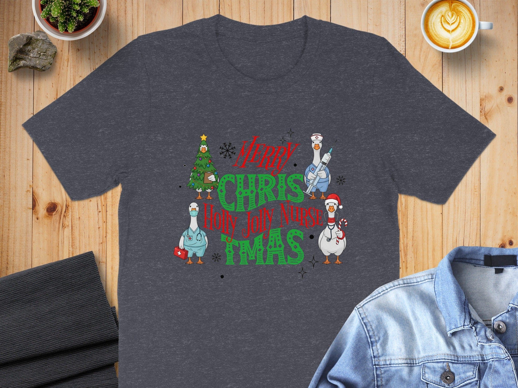 Merry Christmas Holy Jolly Nurse Shirt Product