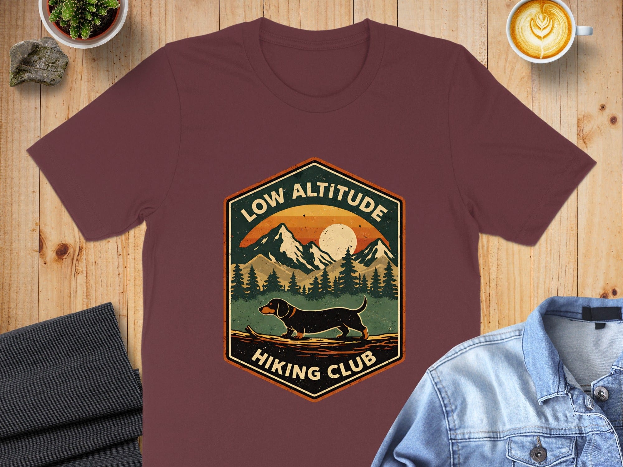 Low Altitude Hiking Club Graphic T-Shirt