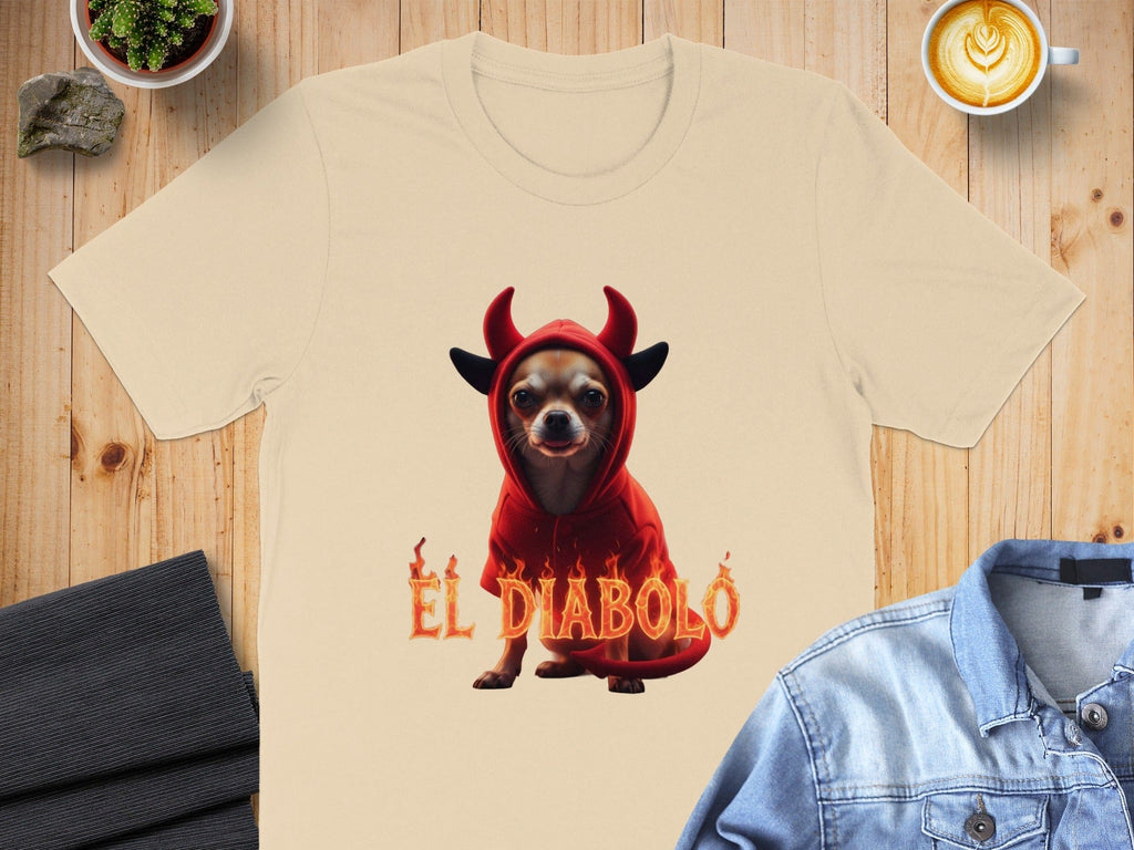 Chihuahua El Diablo Halloween T-Shirt Perfect for Pets