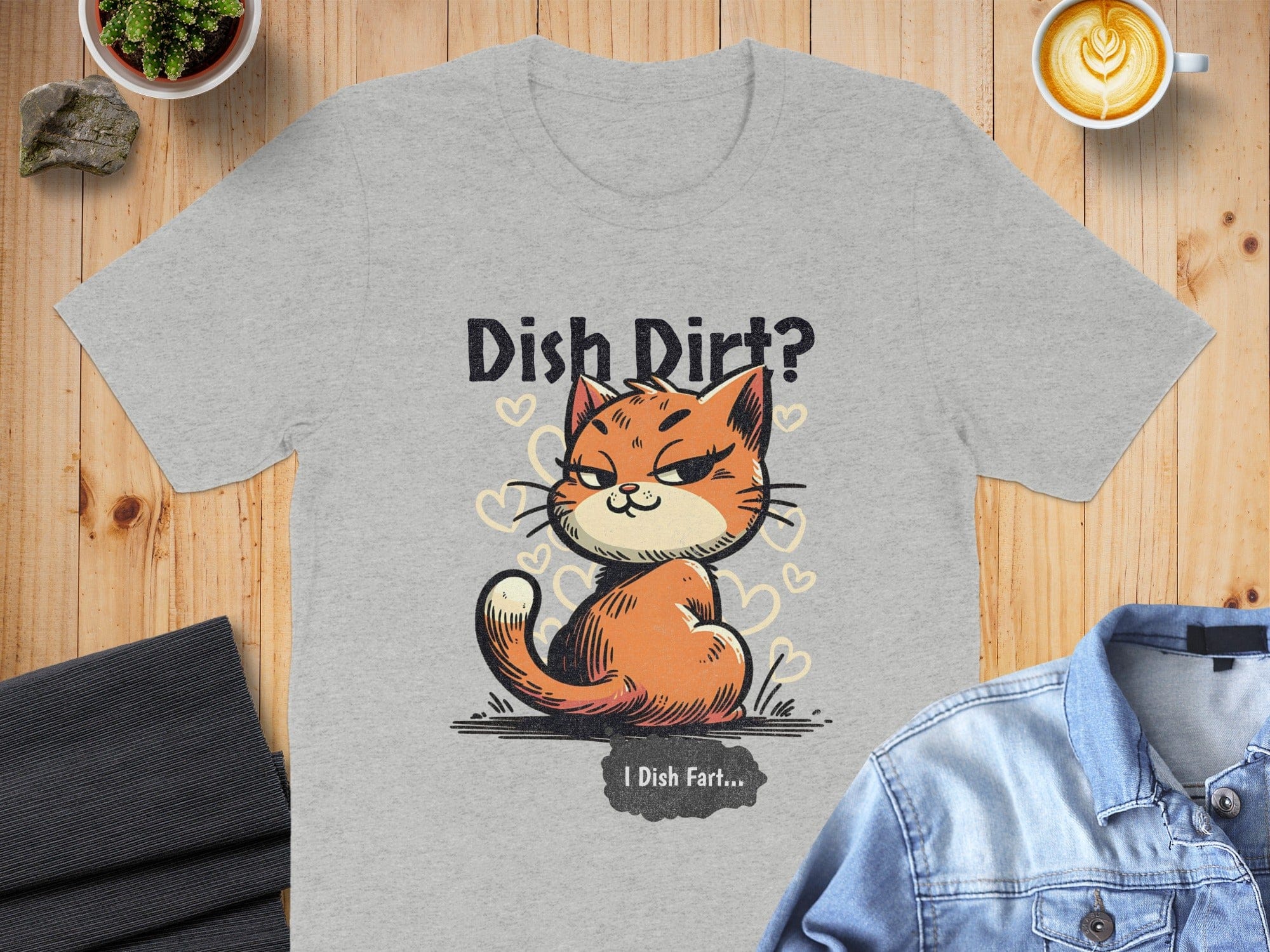 Funny Cat Graphic Tee for Pet Lovers