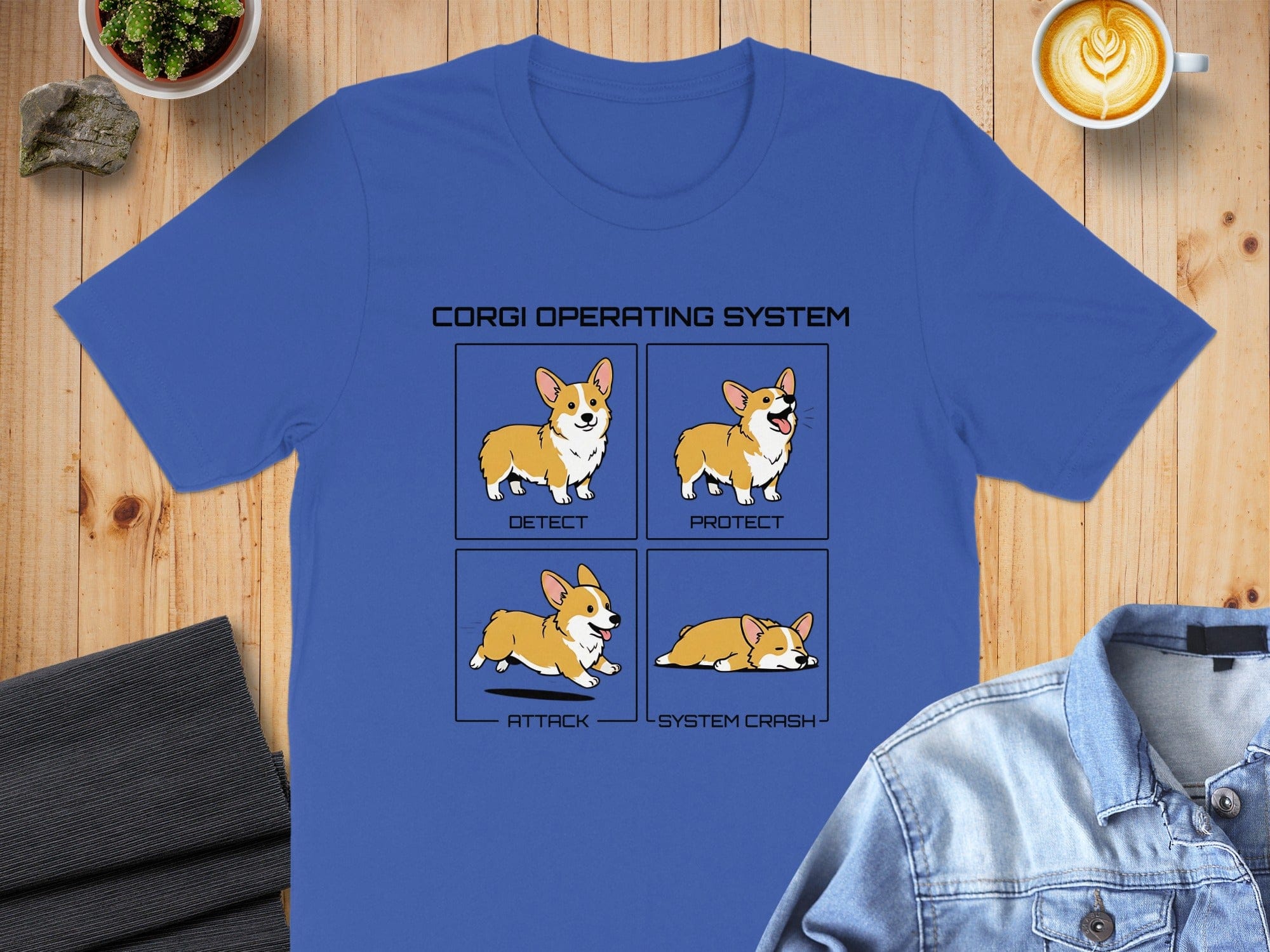 Corgi Operating System Funny Dog Lover Shirt