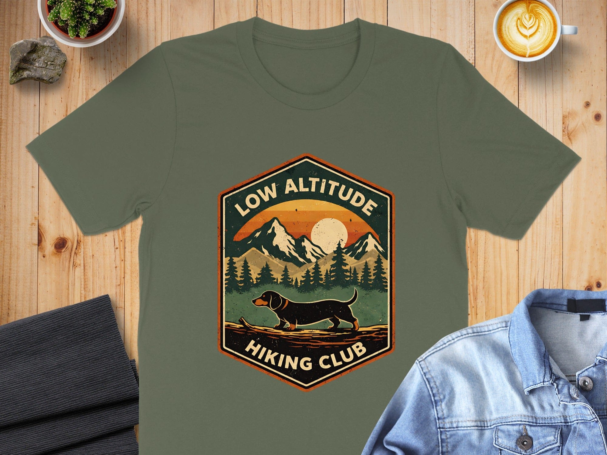 Low Altitude Hiking Club Graphic Tee Product