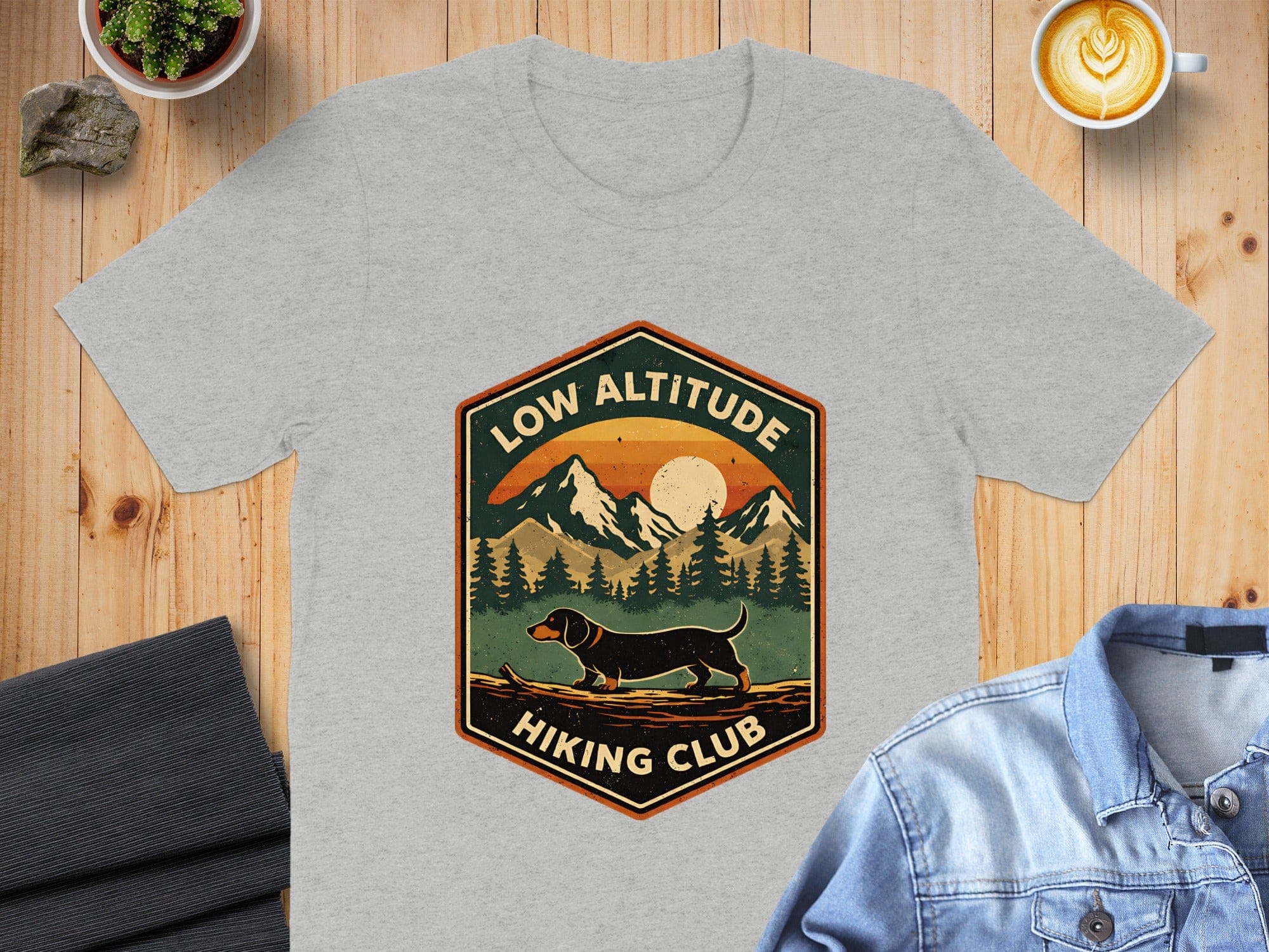 Low Altitude Hiking Club Graphic T-Shirt