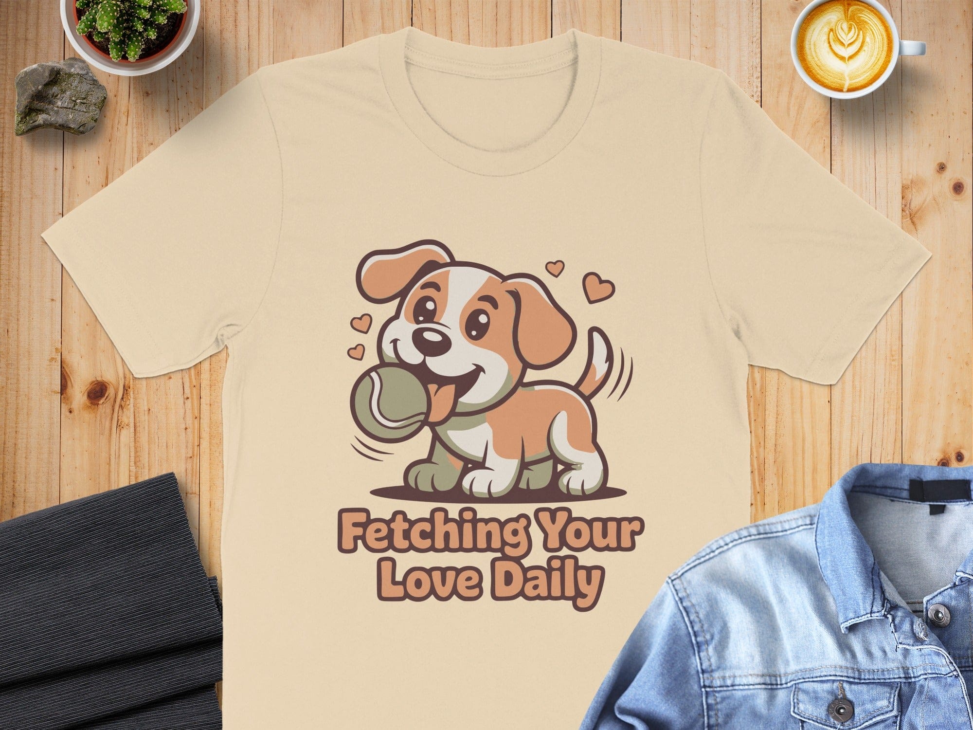 Fetching Your Love Daily Dog T-Shirt Product