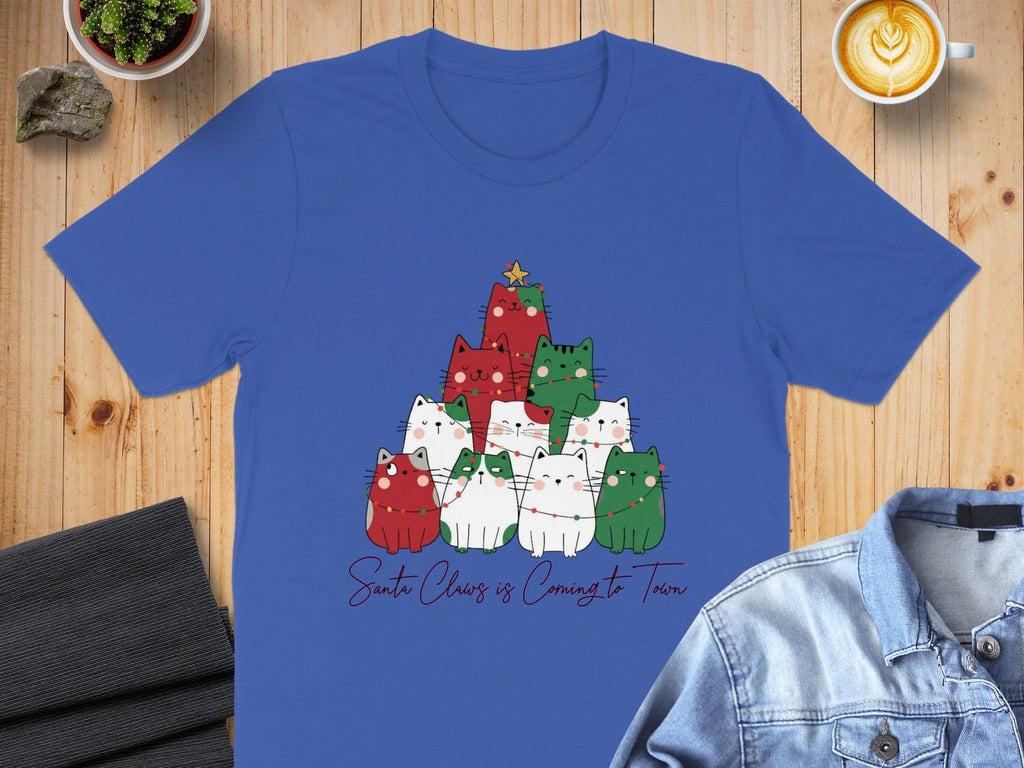 Santa Claws is Coming to Town T-Shirt