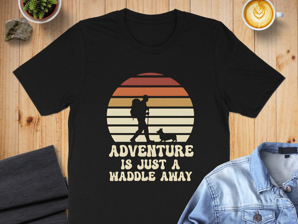 Adventure Is Just A Waddle Away Hiking and Pet Shirt