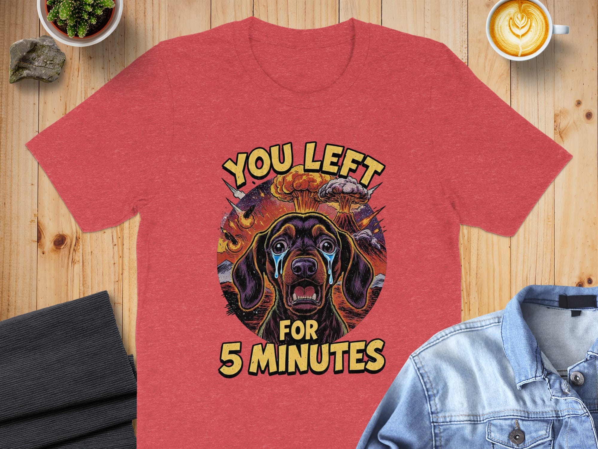 You Left For 5 Minutes Graphic T-Shirt