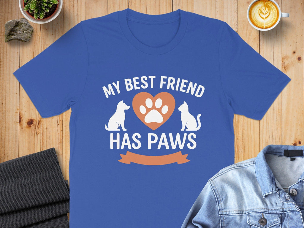 My Best Friend Has Paws Graphic T-Shirt