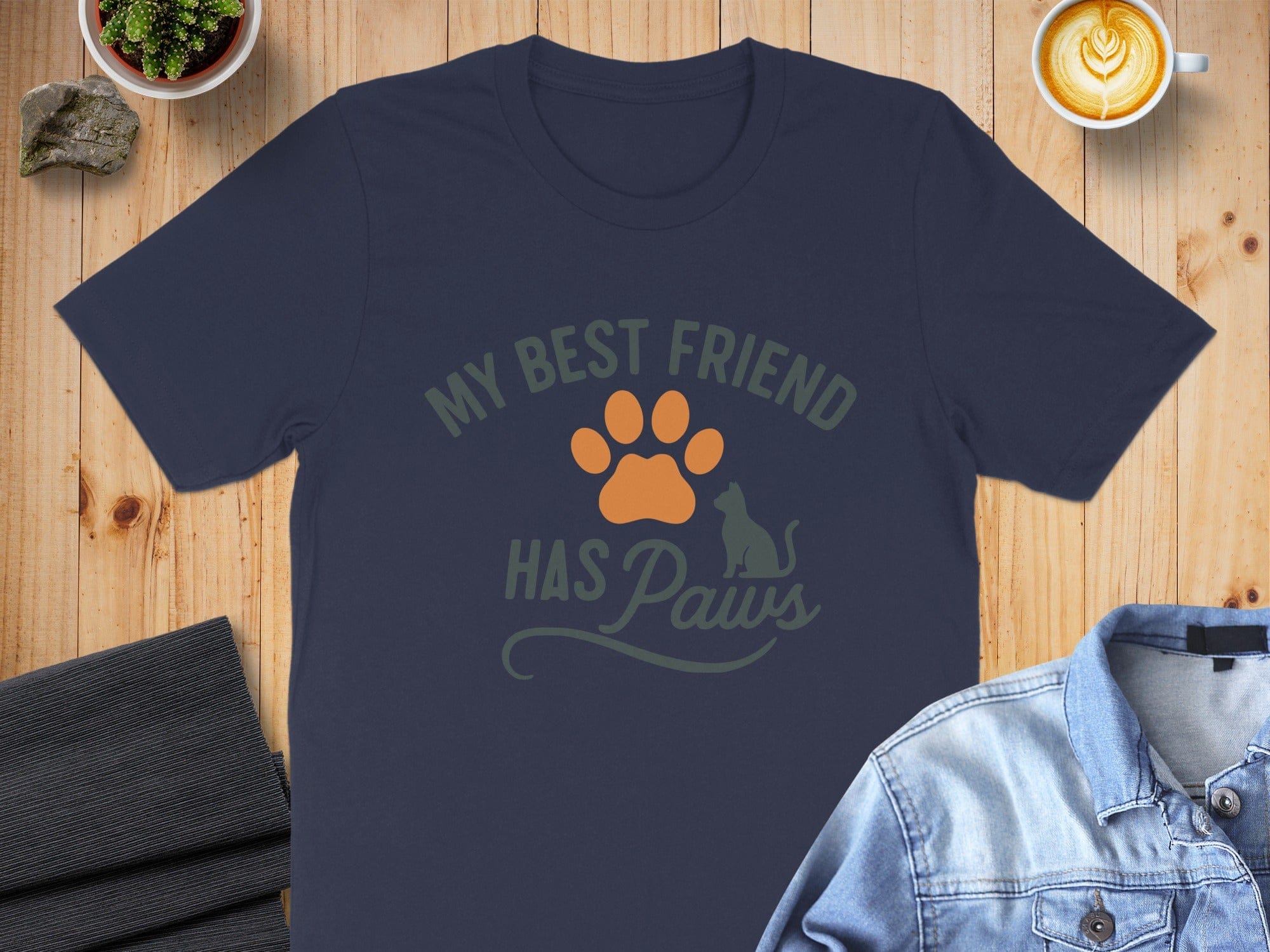 My Best Friend Has Paws Graphic T-shirt