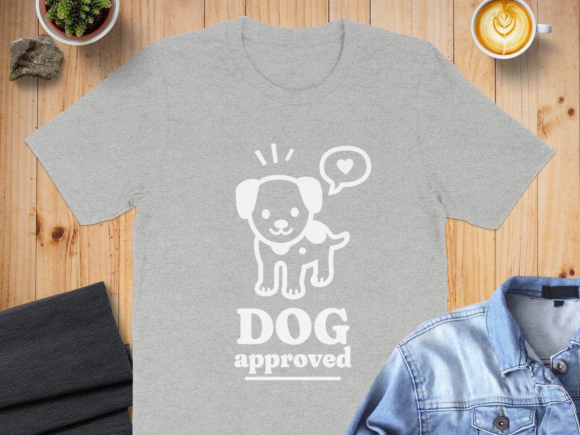 Cute Dog Approved Graphic Tee for Pet Lovers