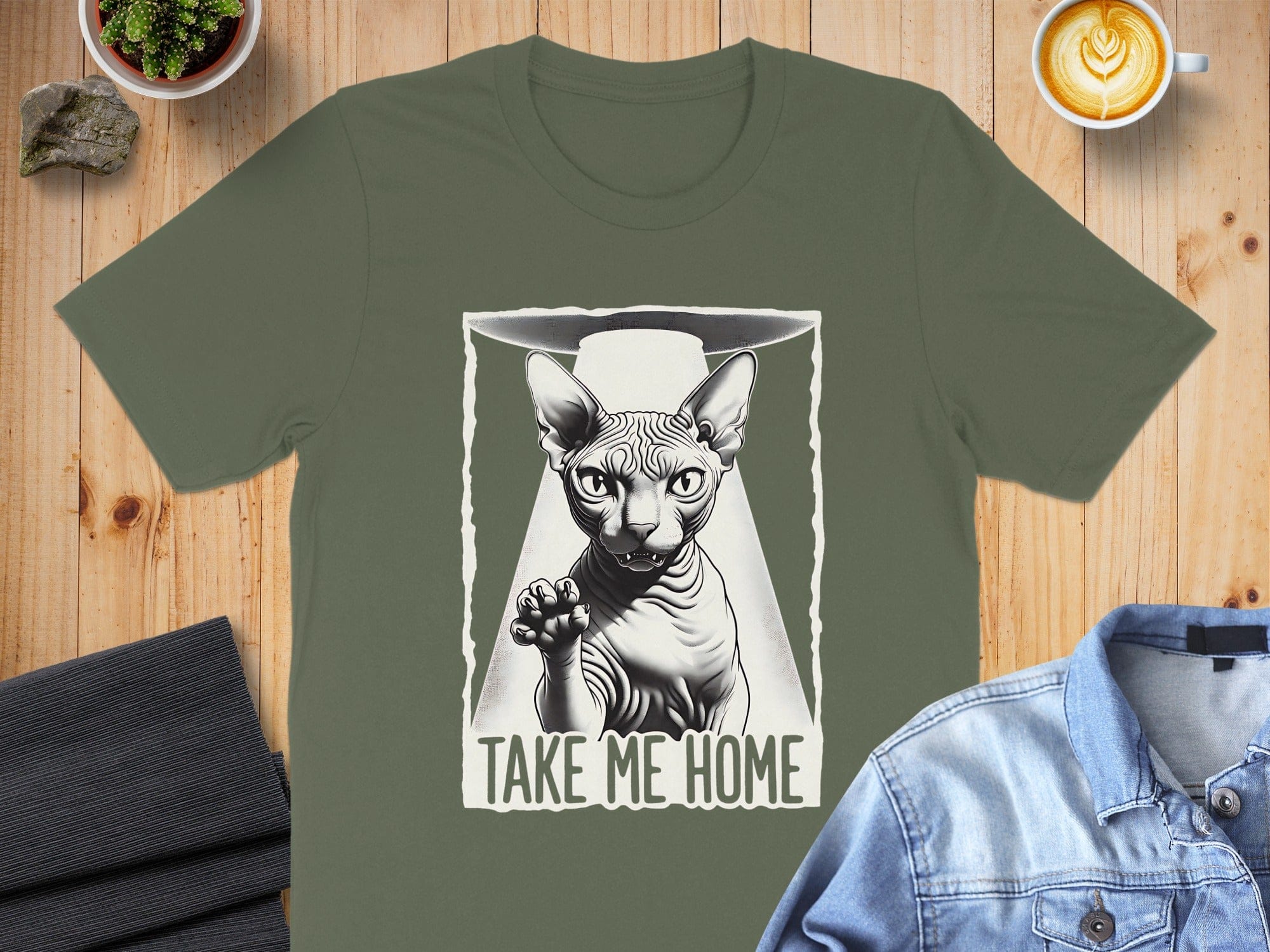 Take Me Home Spyhnx Cat T-Shirt