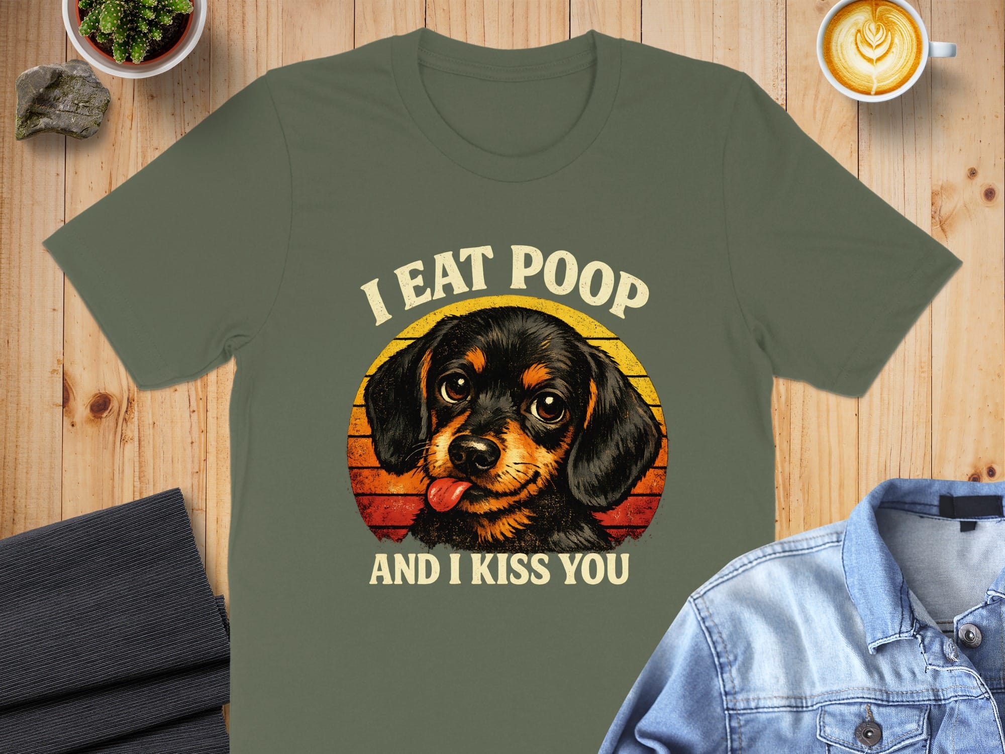 I Eat Poop And I Kiss You Funny Dog Lover Shirt