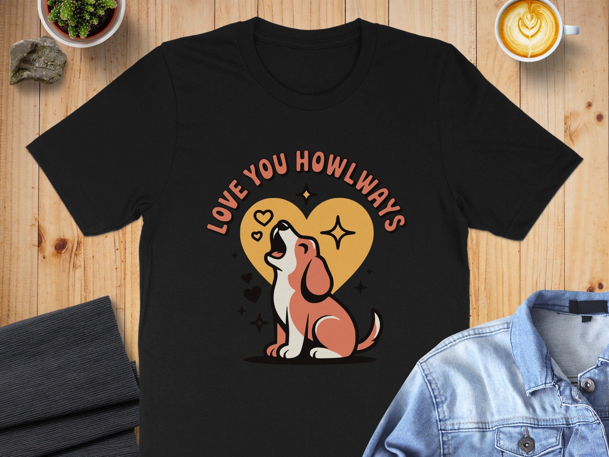 Love You Howlways Dog Lovers Graphic Tee Product