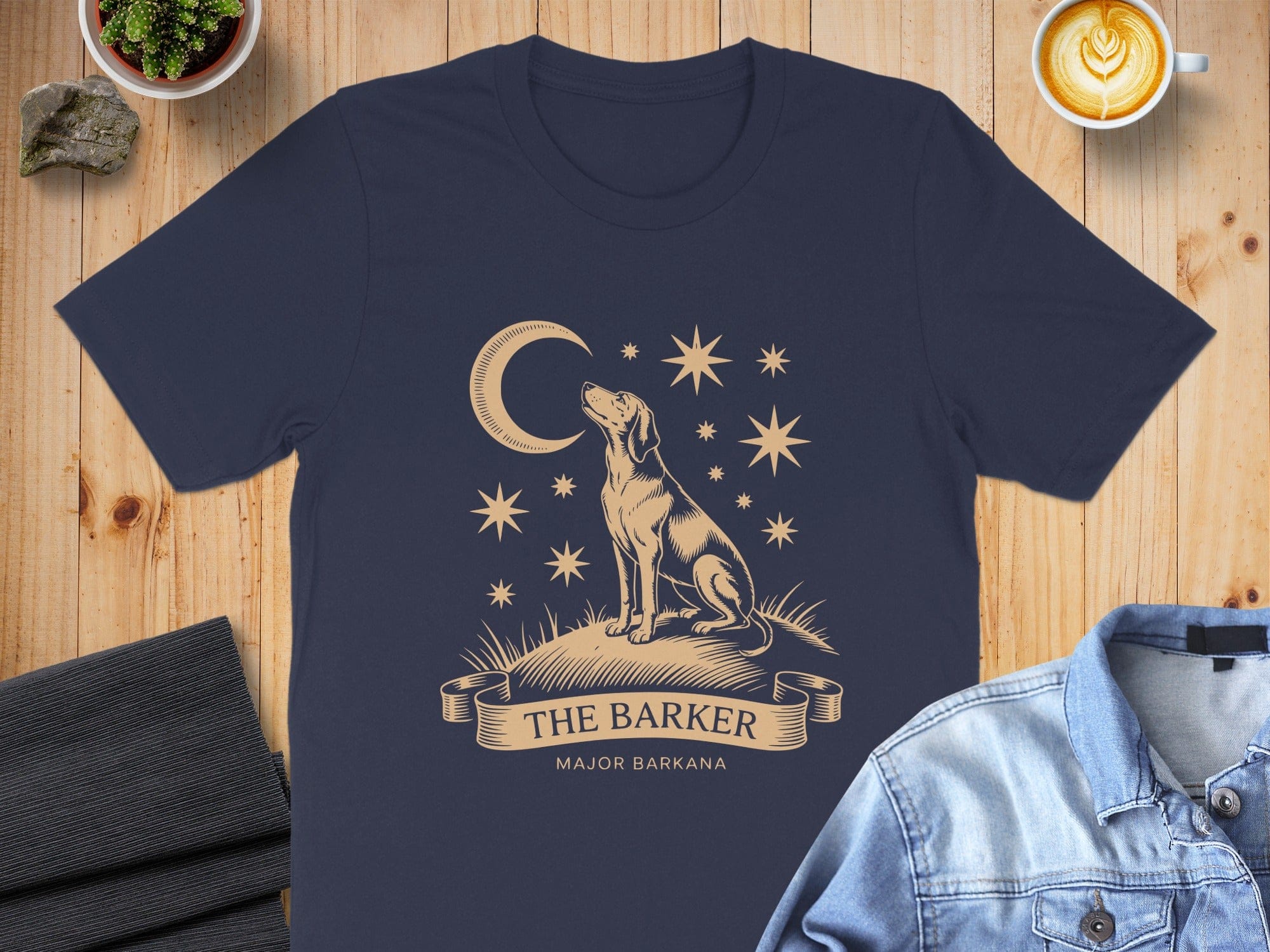 The Barker Major Barkana Dog Graphic T-Shirt