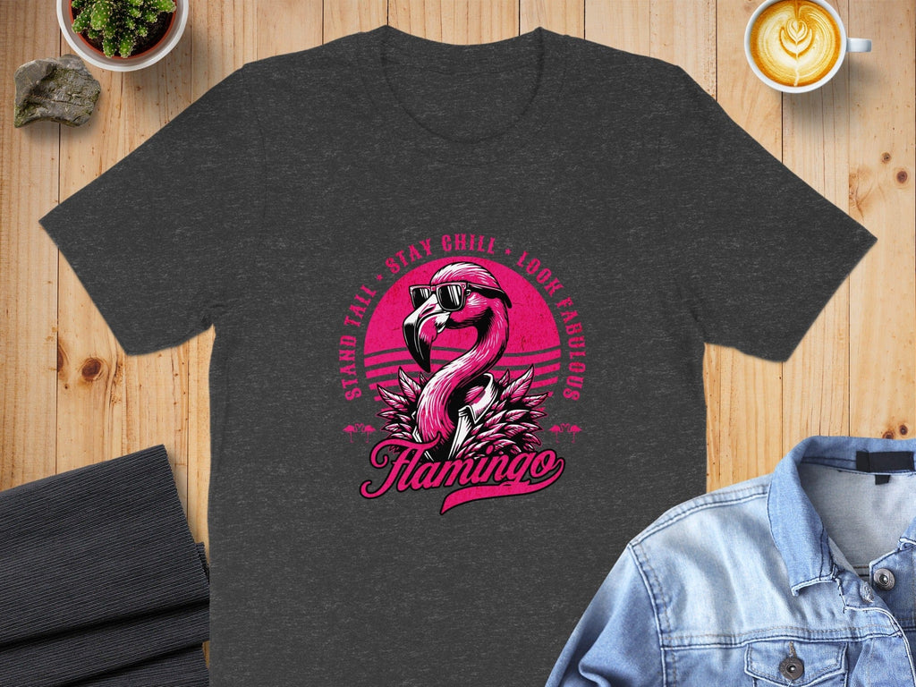 Stand Tall Stay Chill Look Fabulous Flamingo shirt