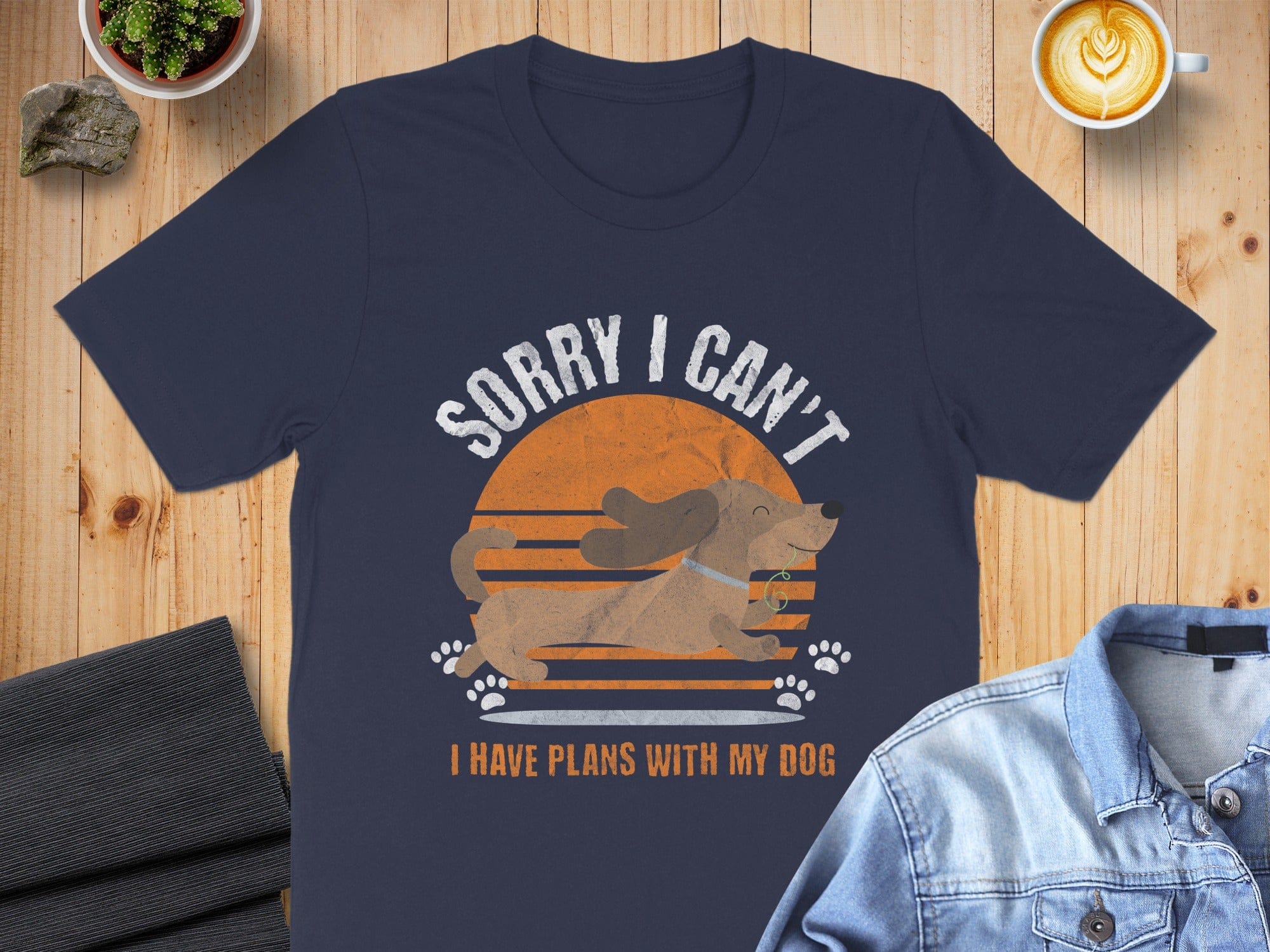 Sorry I Can't I Have Plans With My Dog shirt