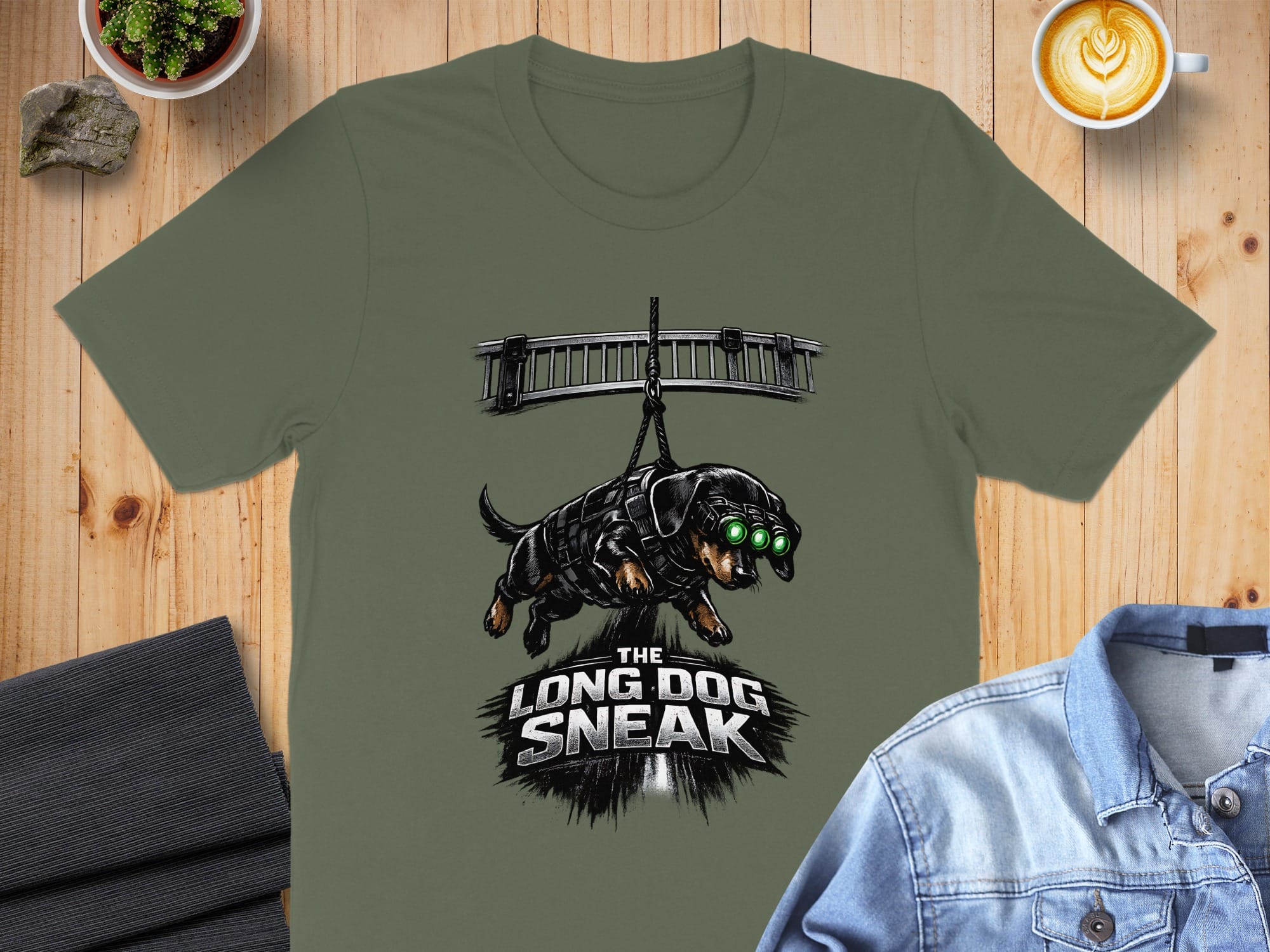 The Long Dog Sneak Tactical Gear Dachshund Product