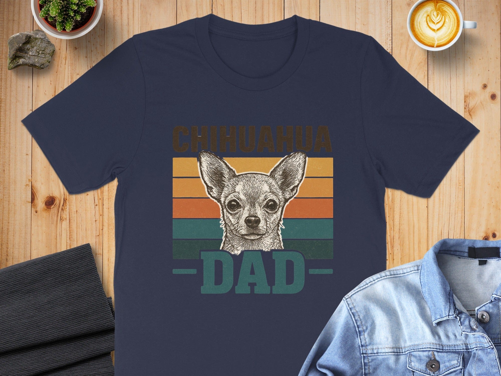 Chihuahua Dad Graphic Tee for Pet Lovers Product