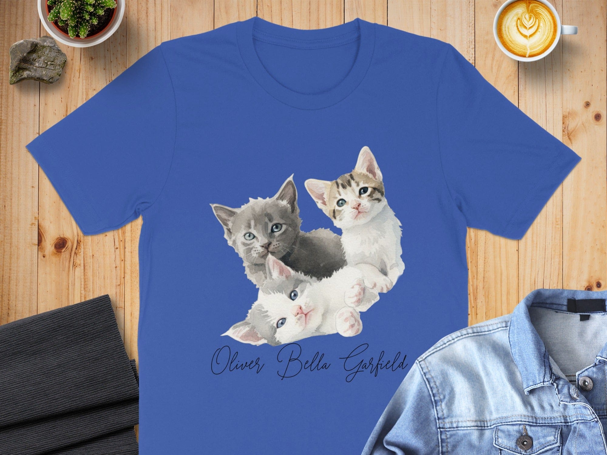Cute Kittens Oliver Bella Garfield T-Shirt