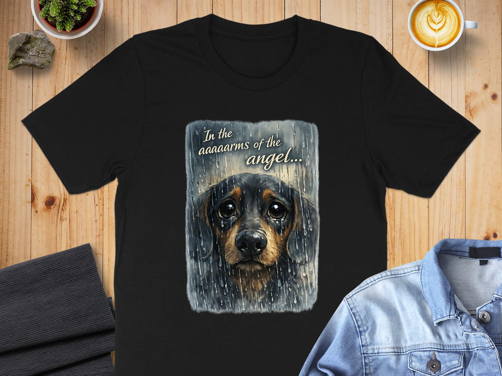 In the Arms of the Angel Puppy T-shirt
