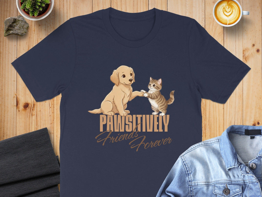 Pawsitively Friends Forever Graphic T-shirt