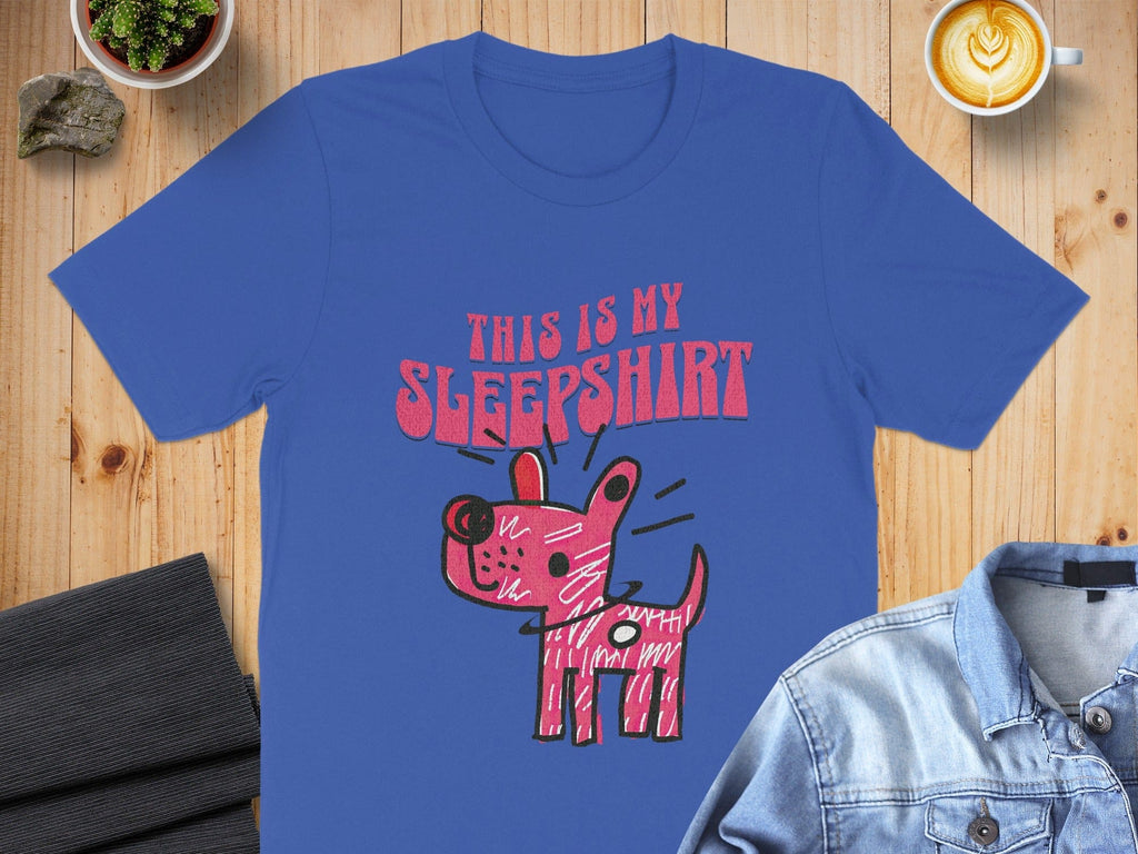 This Is My Sleepshirt Fun Graphic Sleepwear Design