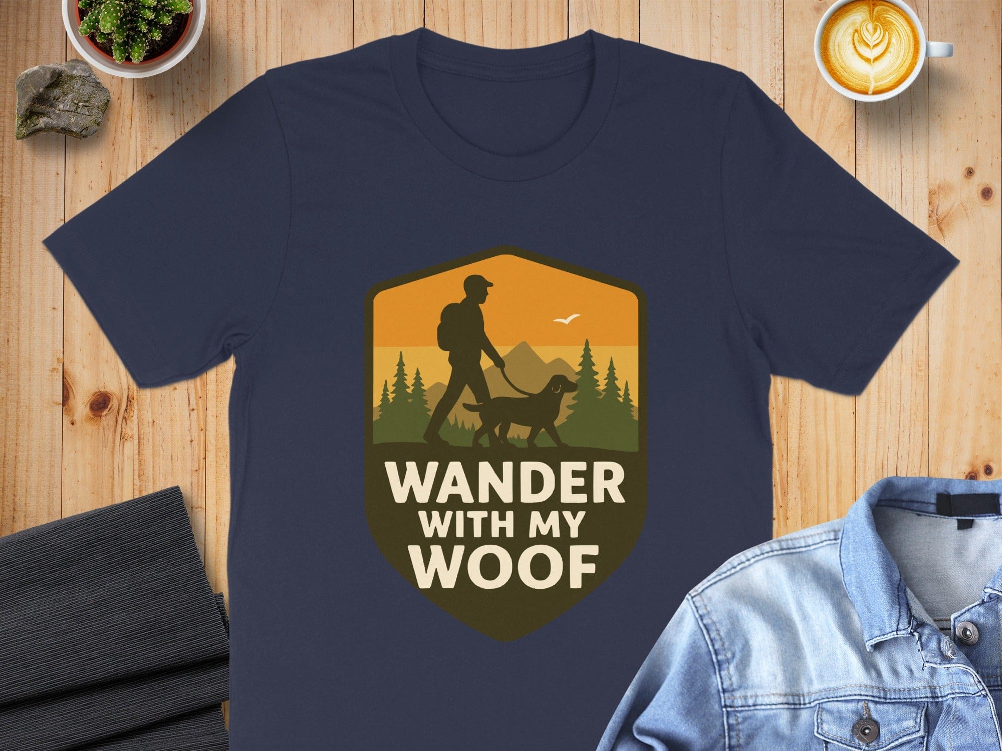 Wander With My Woof Hiking Adventure Shirt