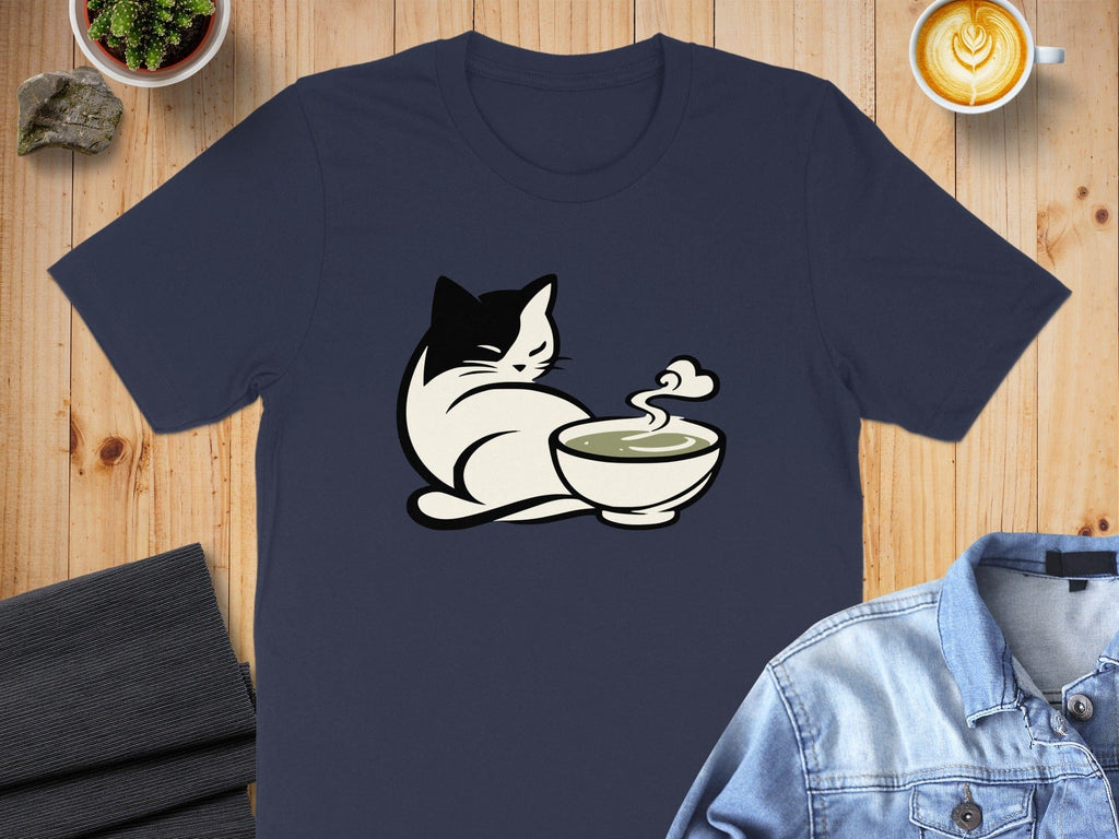 Cat With Matcha T-Shirt