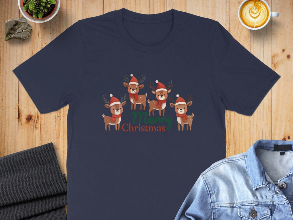 Cute Reindeer Family Merry Christmas Shirt product