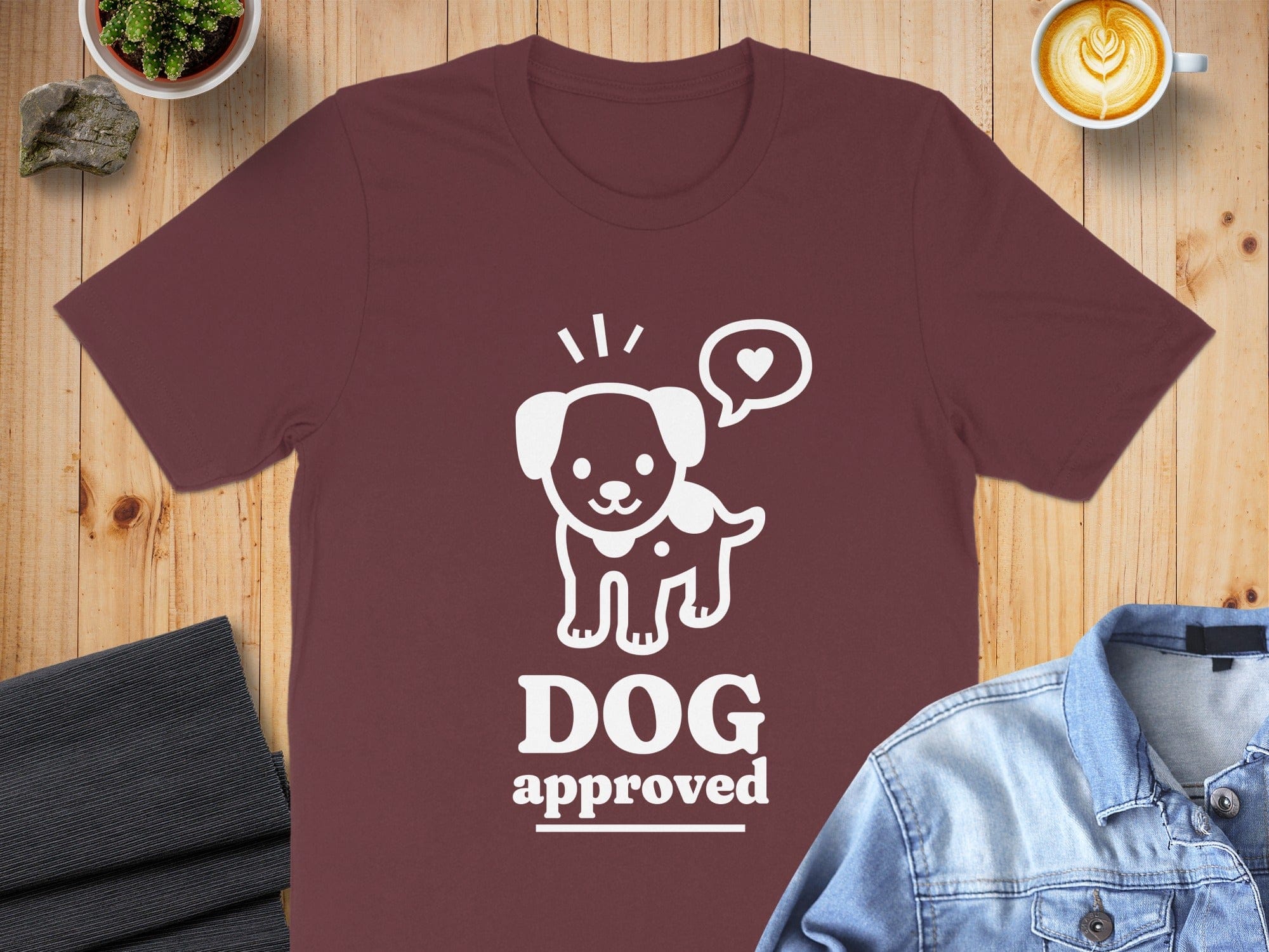 Dog Approved Graphic T-shirt Unisex Casual Ware