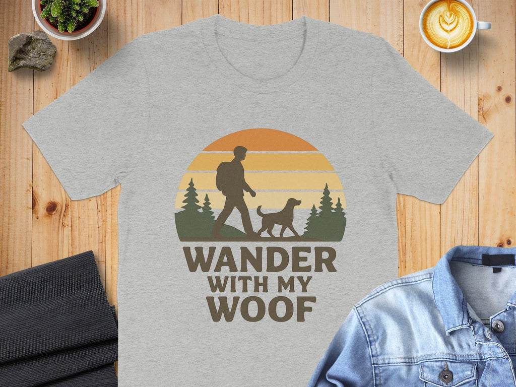 Wander with My Woof Vintage Style T-Shirt