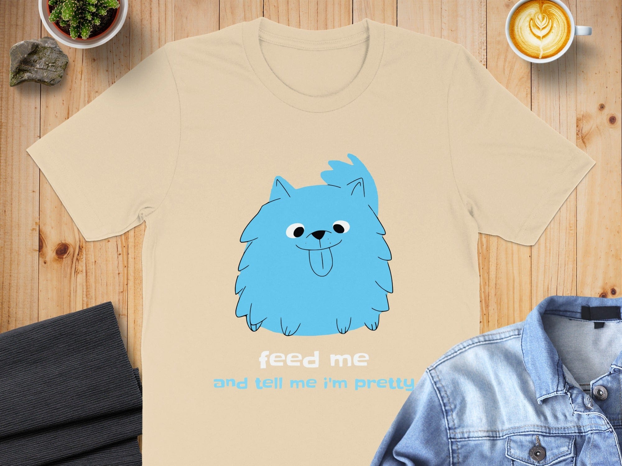 Feed Me And Tell Me I'm Pretty Graphic T-Shirt