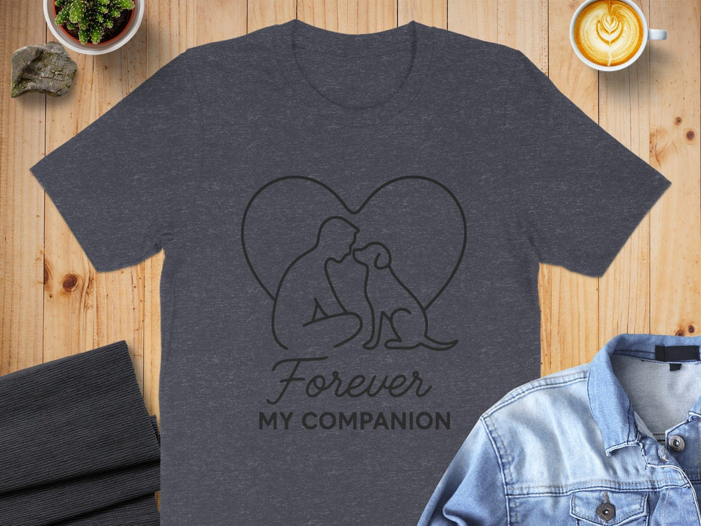Forever My Companion Heart Design Shirt