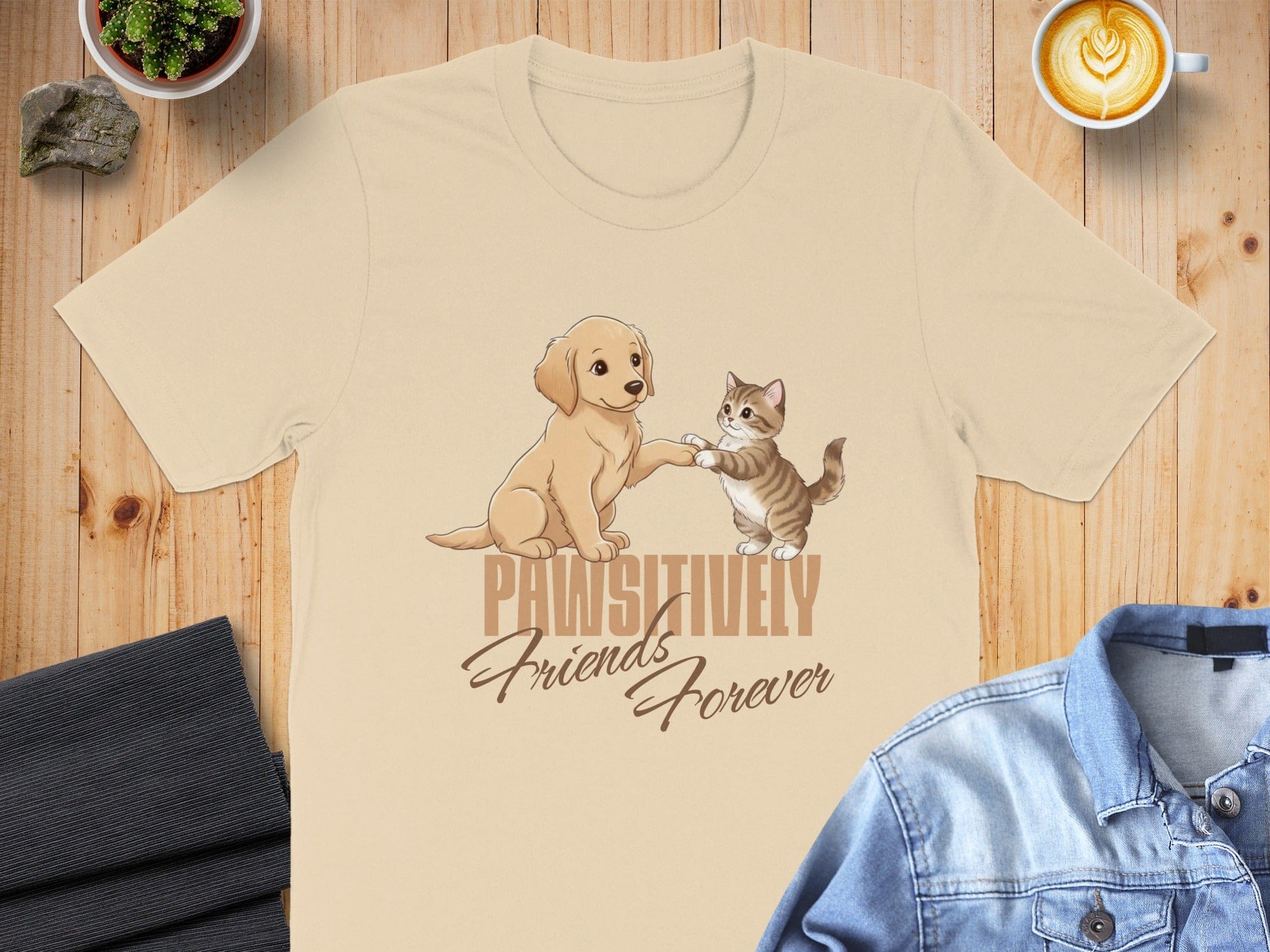 PAWsitively Friends Forever Graphic T-shirt