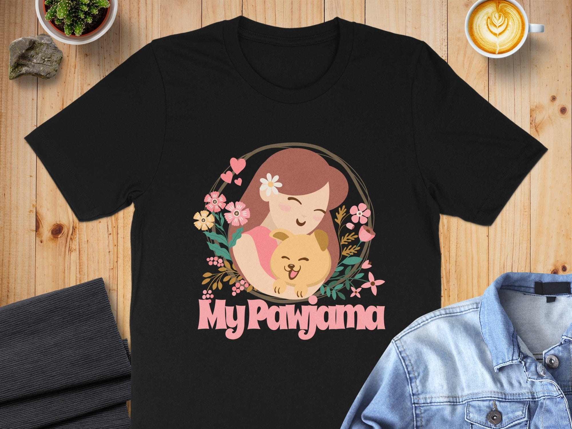 My Pawjama Cute Graphic Tee for Pet Lovers