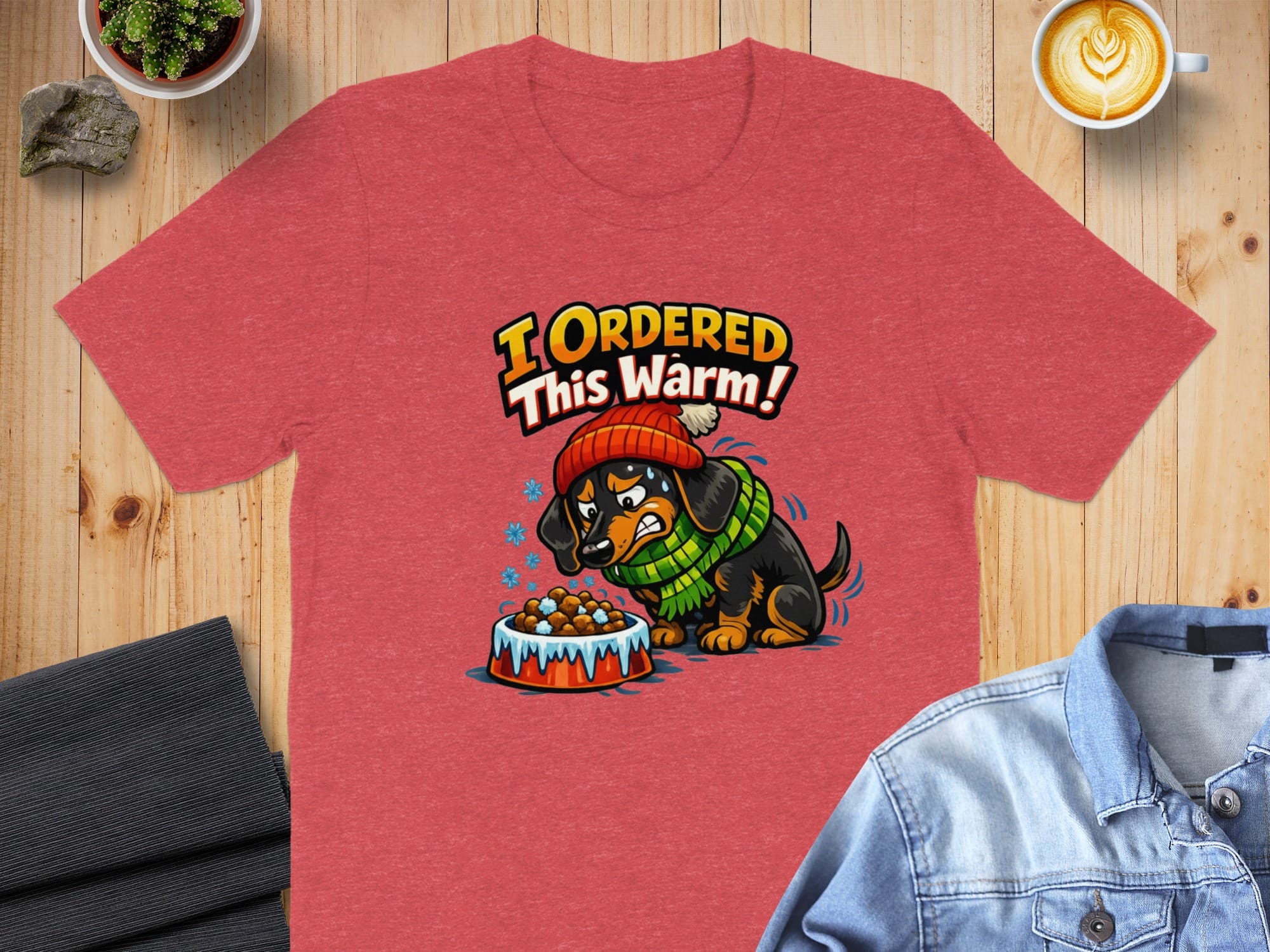 I Ordered This Warm Dachshund Graphic Tee Shirt