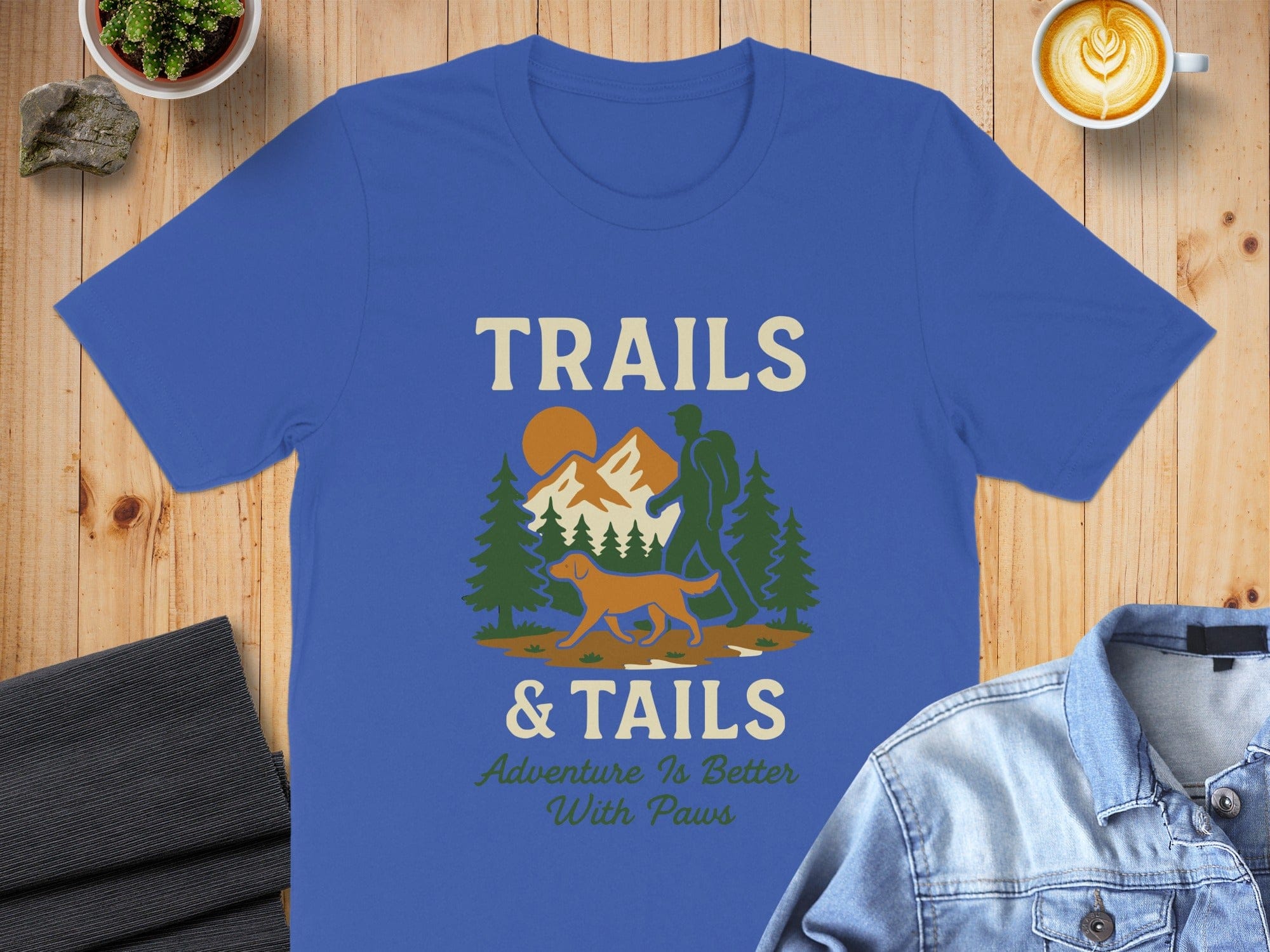 Trails and Tails Adventure Is Better With Paws Shirt