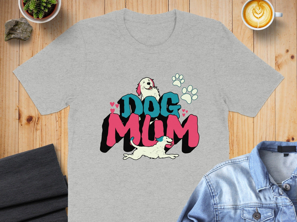 Fun Dog Mum Graphic T-Shirt for Pet Lovers