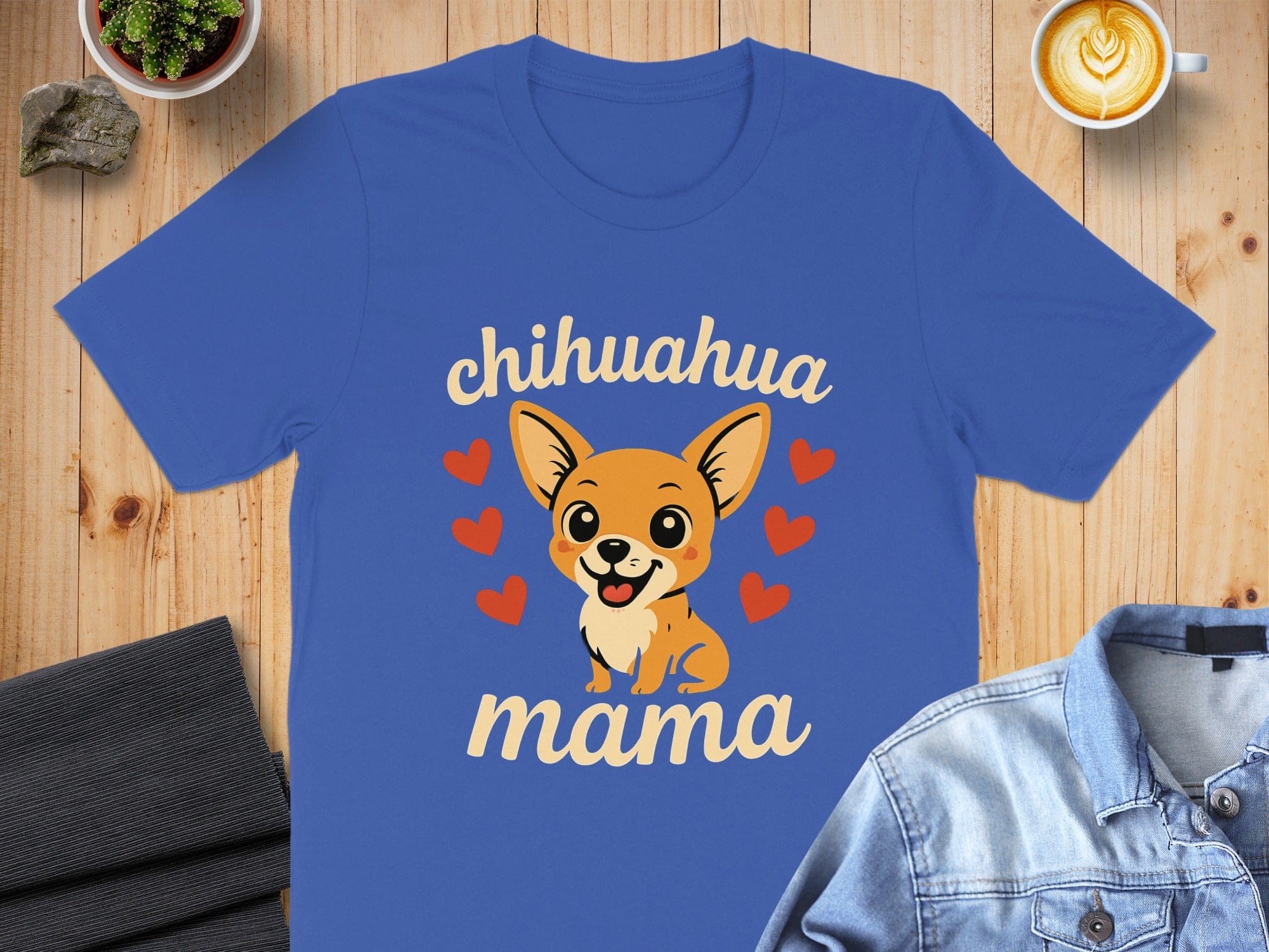 Adorable Chihuahua Mama Graphic Tee