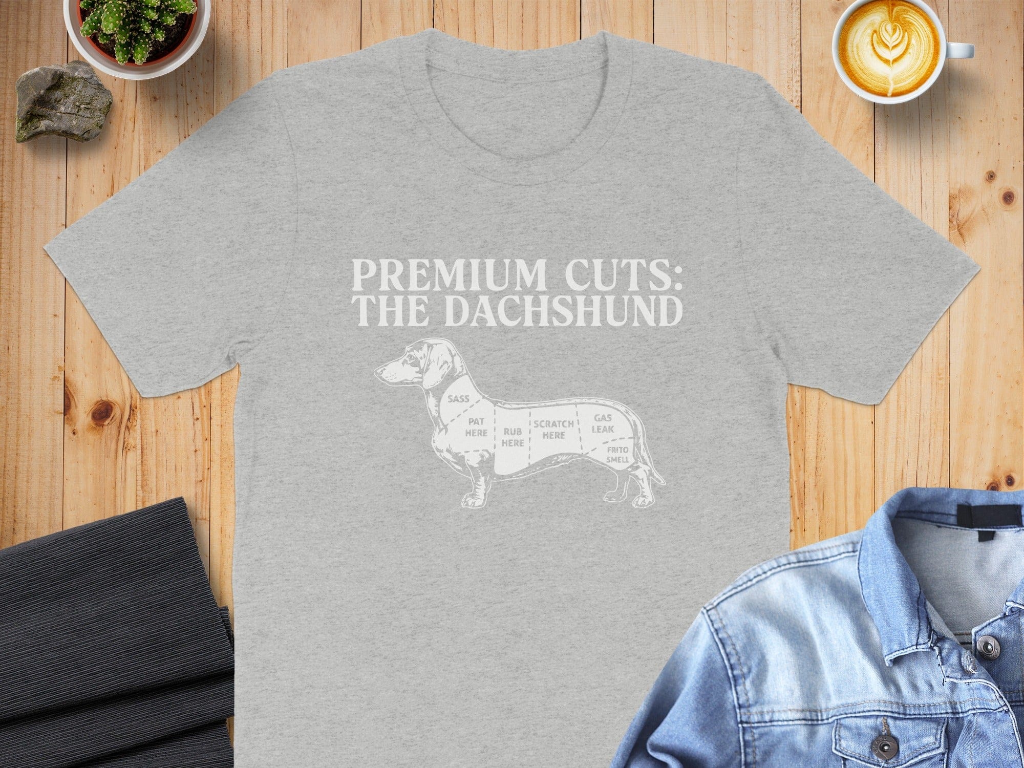 Premium Cuts The Dachshund Graphic Tee