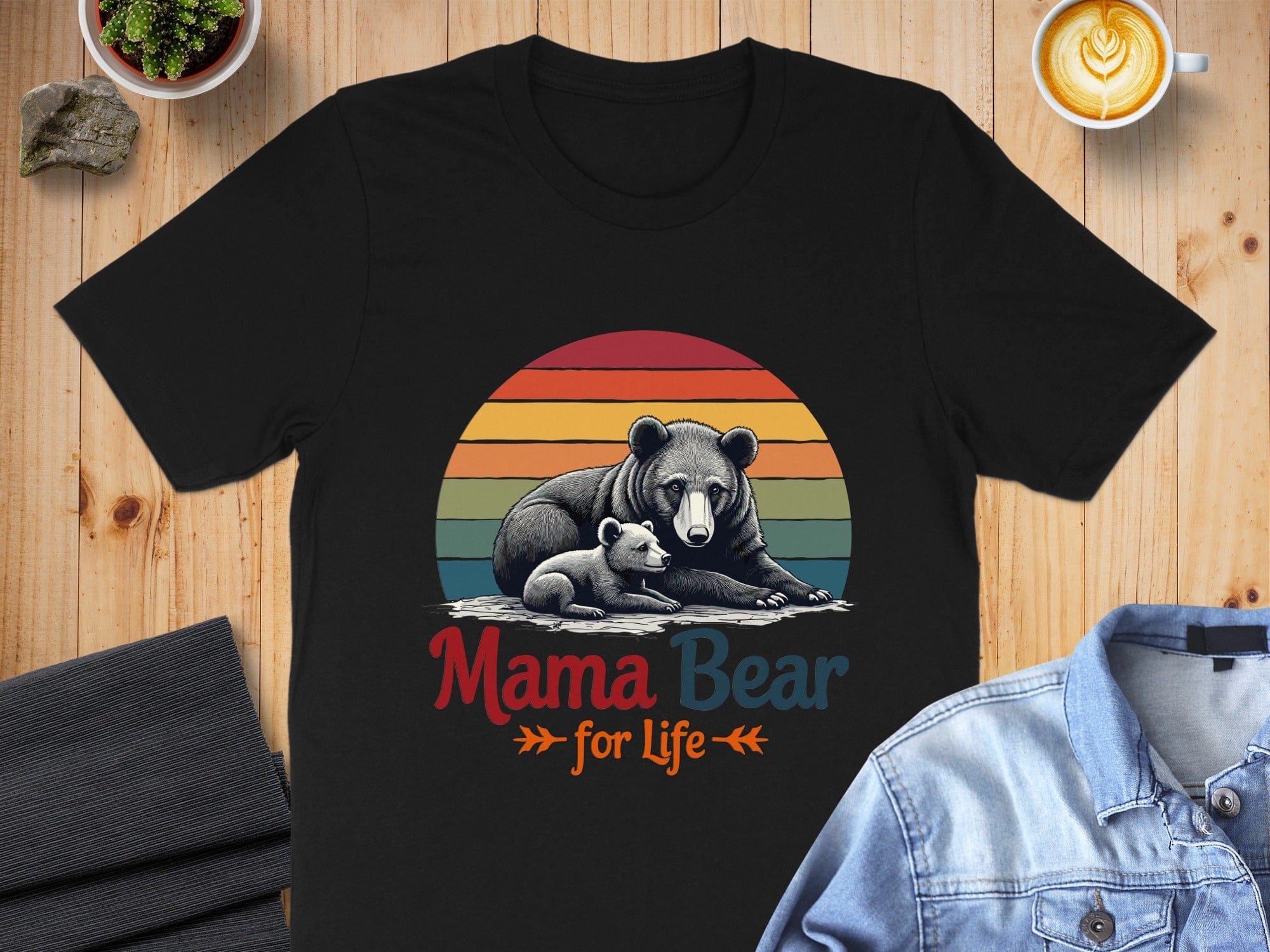 Mama Bear for Life Graphic T-Shirt product