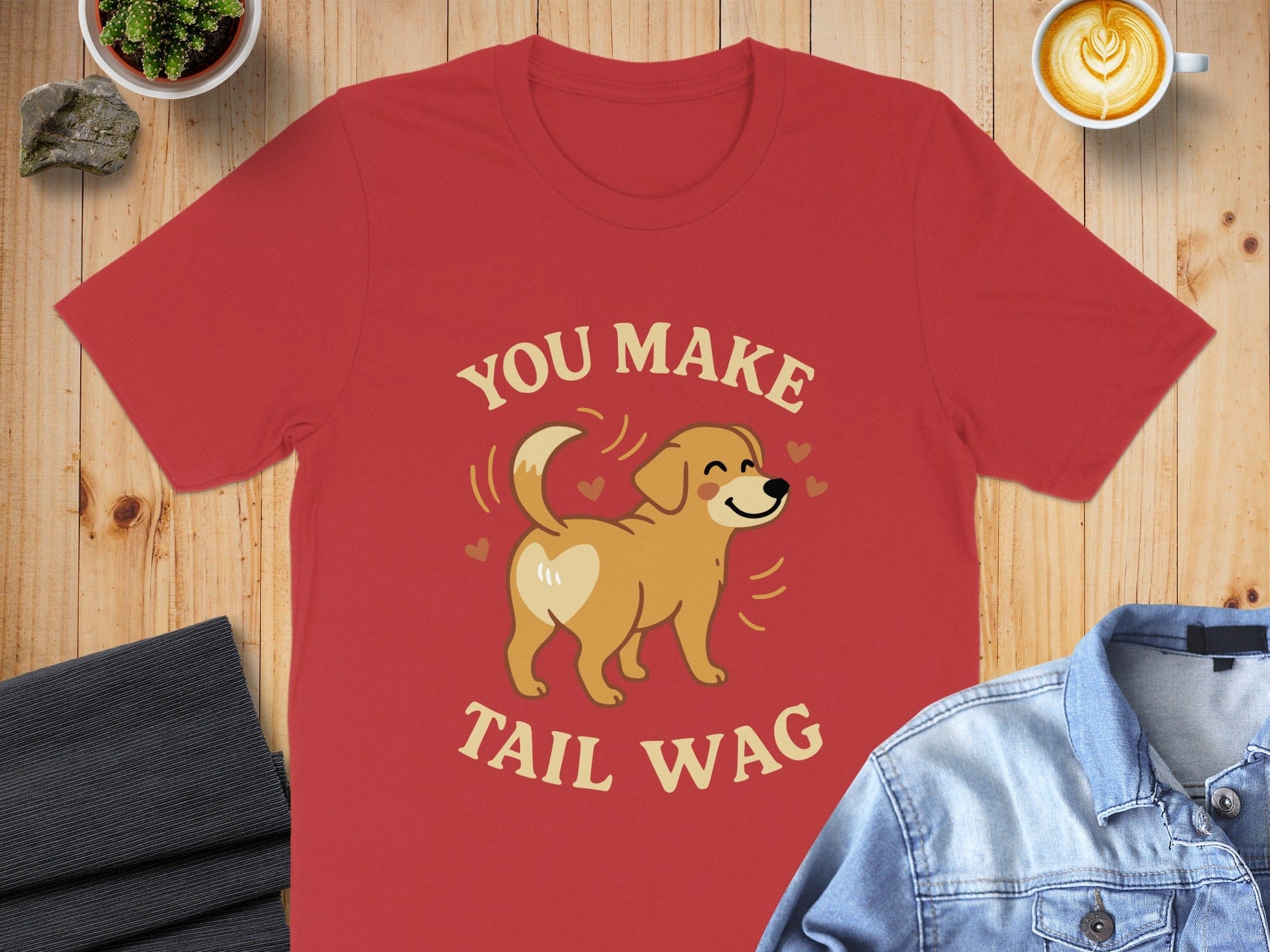 You Make Tail Wag Cute Dog Lover T-shirt