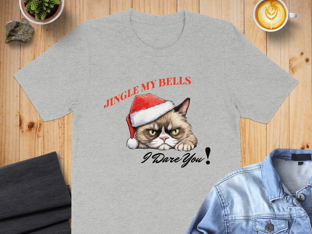 Jingle My Bells I Dare You Grumpy Cat t-shirt