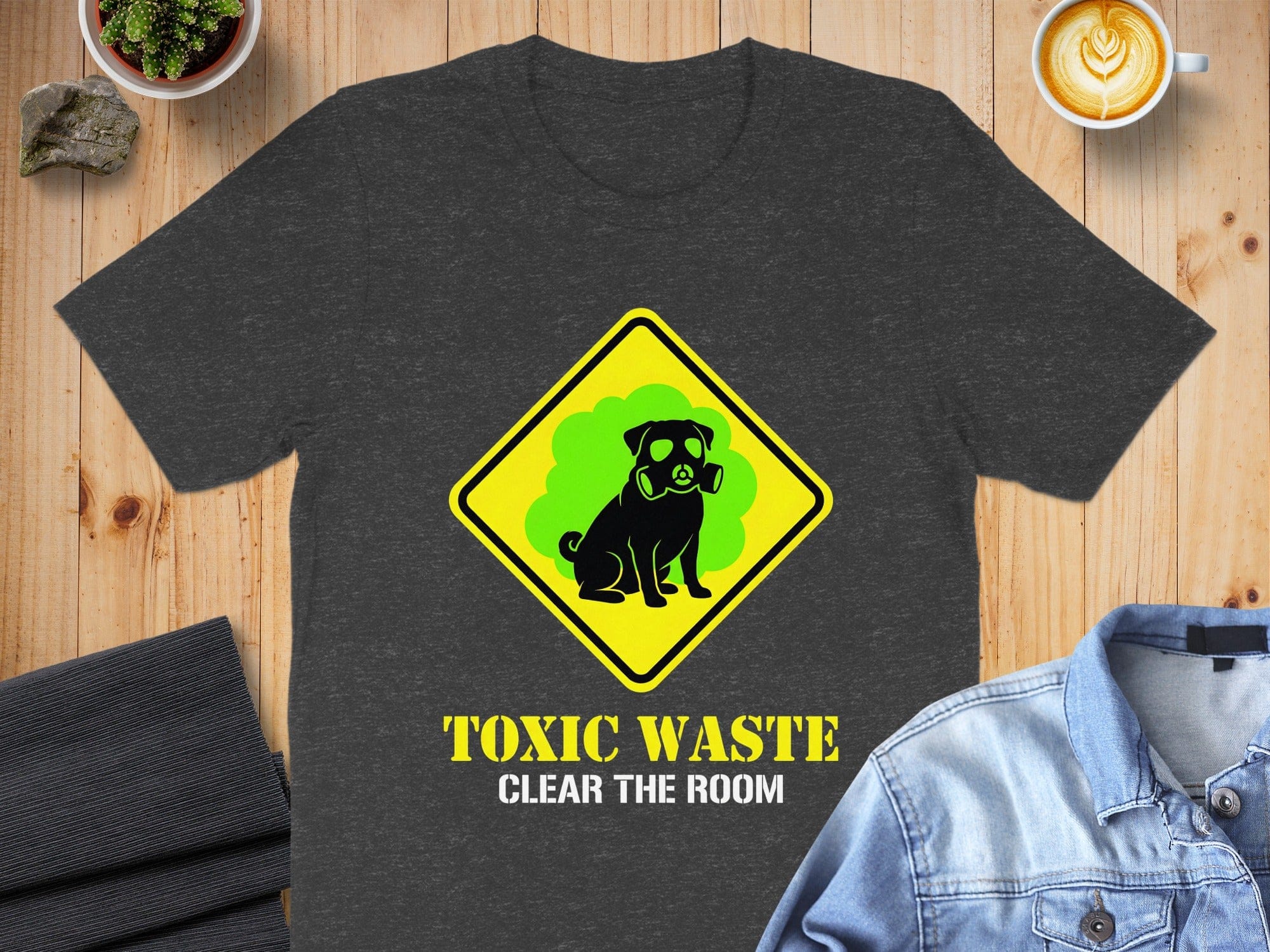 Toxic Waste Clear The Room Humorous T-Shirt