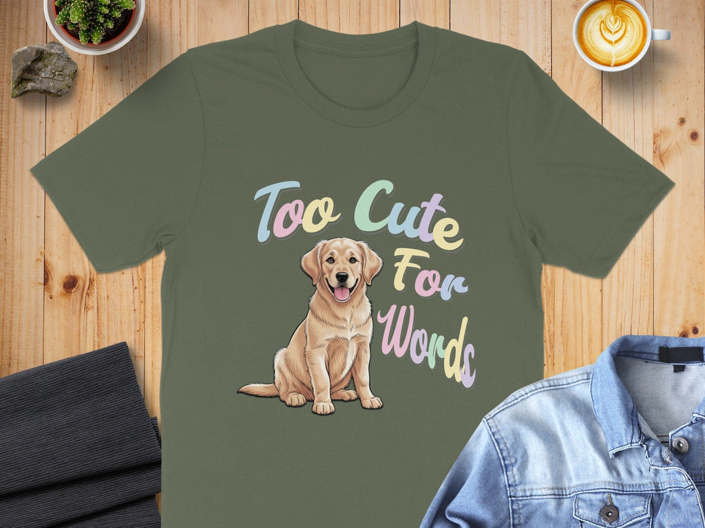 Too Cute For Words Graphic T-shirt Product