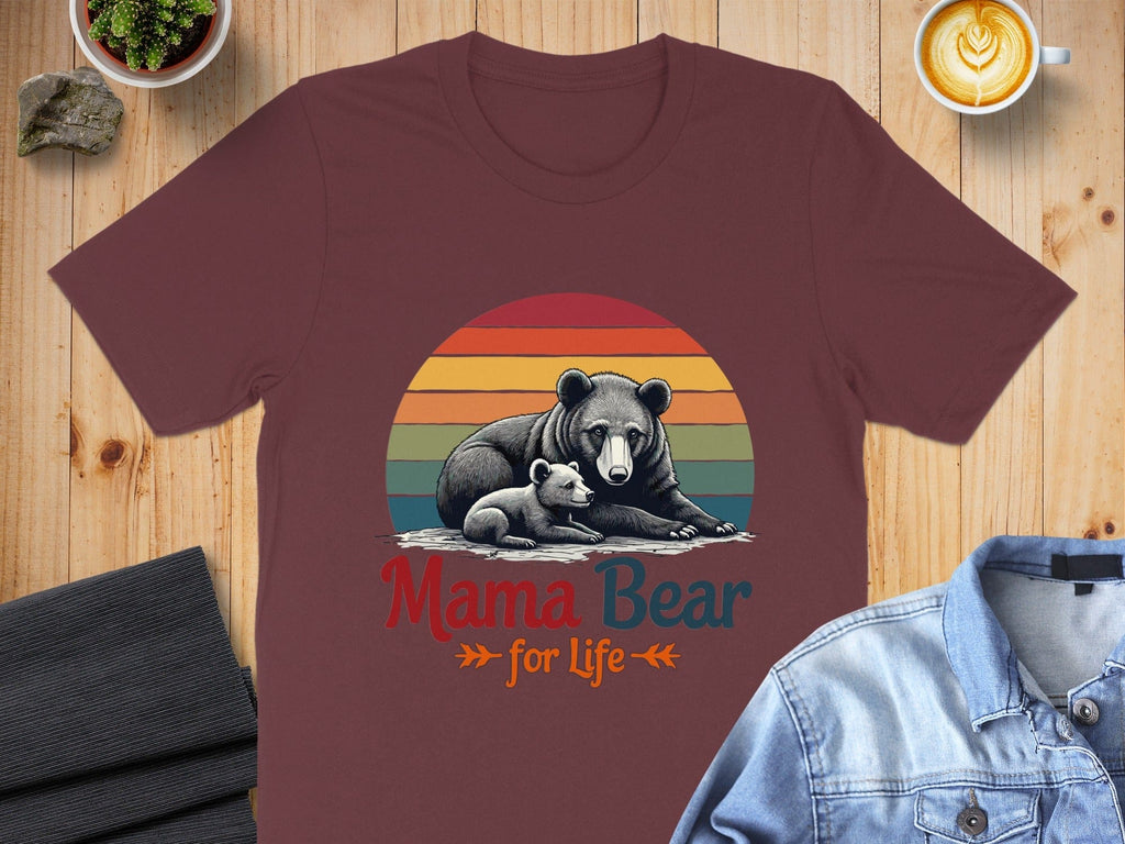 Mama Bear for Life Graphic T-Shirt