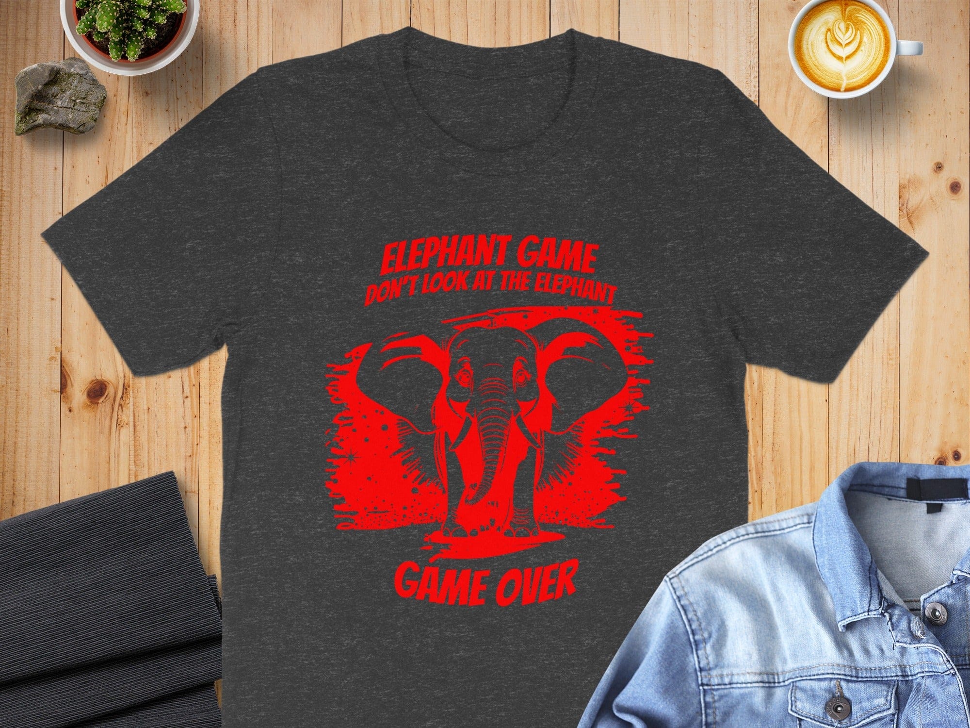 Elephant Game Don't Look at The Elephant Game Over shirt
